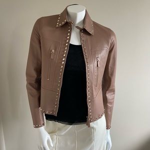 Valentino leather jacket